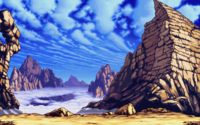The Cliffs of Desolation from Marvel vs Capcom